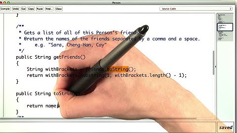 Another Way to Implement Get Friends - Intro to Java Programming