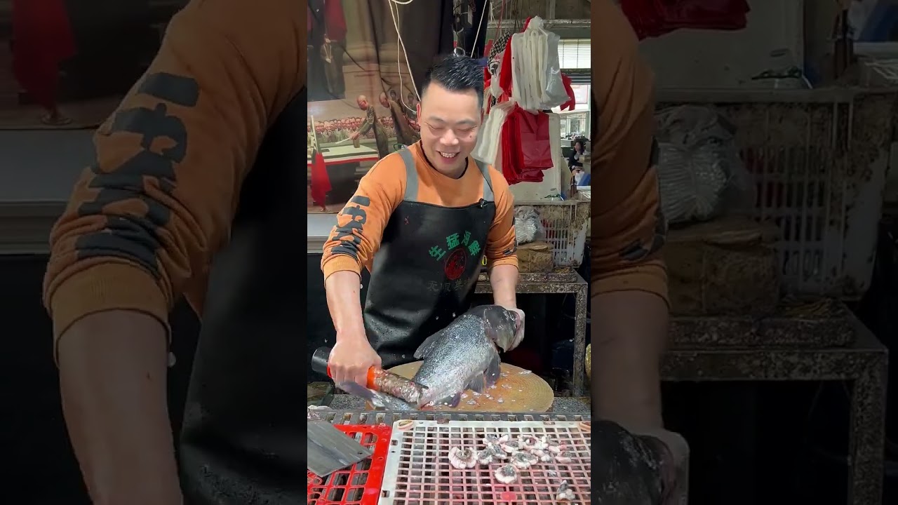 Fish Cutting Vlog ASMR 