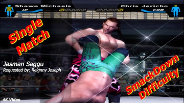 WWE SmackDown! Here Comes The Pain - Shawn (HBK) vs Eddie - Guerrero - Single Match, Reignny Joseph