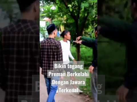 Bikin Tegang Preman Berkelahi Dengan Jawara Terkenal#shorts