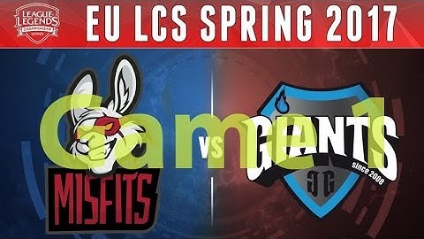 Highlights: EU LCS Spring 2017 - MFS vs GIA Game 1