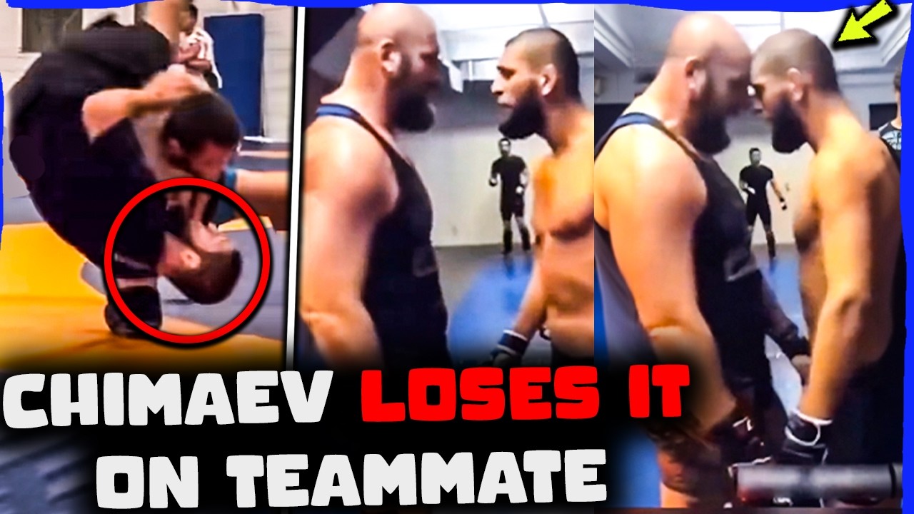 Khamzat Chimaev EXPLODES after Getting SUBMITTED & INJURED in Training, Strickland's Team FIRES BACK