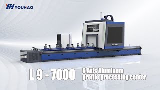 YOUHAO L95A aluminum profile drilling and milling machining center