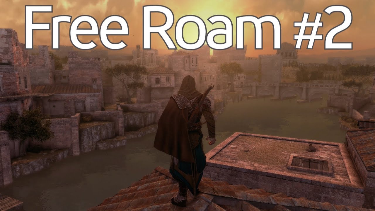 PS4 Assassin's Creed Brotherhood Free Roam #2