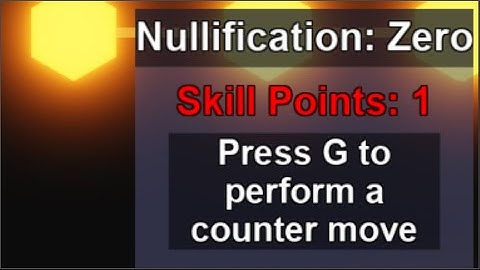 [YBA] Nullification: Zero | Roblox Golden Spirit Requiem