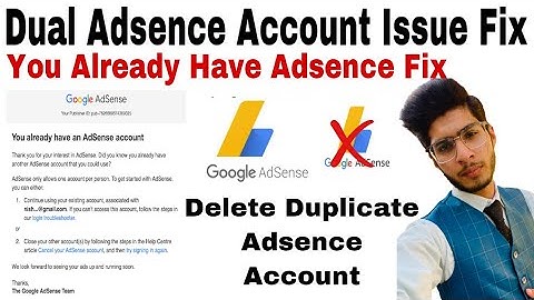 You already have an adsense account fix 2020 | How To Delete Adsense Account Permanently hindi 2021