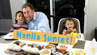 Manila Sunset Has Great Pancit & Crispy Pata! | MUKBANG Eating Show