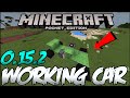 MCPE 0.15.2 WORKING CAR Minecraft PE Slime Block Creation Title Update 0.15.0