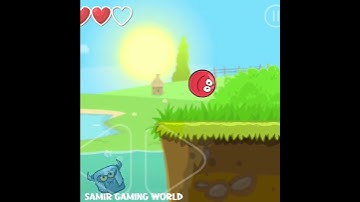 Red Ball 4 Red Ball push helmet square in water