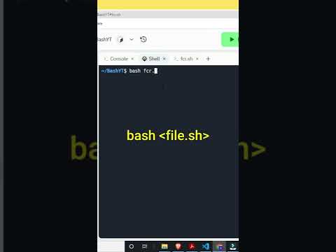 Linux Shell Script for Create File | Bash Script File Create #shorts