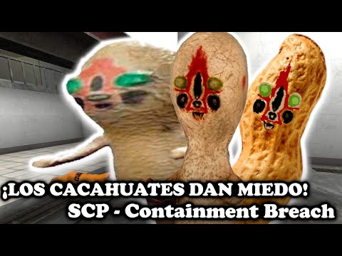 ¡TENGO TRAUMA CON LOS CACAHUATES! | SCP:Containment Breach - Gameplay Español