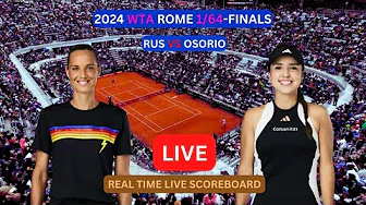 Arantxa Rus Vs Camila Osorio LIVE Score UPDATE Today Women's Tennis Match 2024 WTA Rome 1/64-Finals thumbnail
