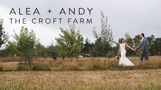 The Croft Farm Wedding Trailer | Alea + Andy