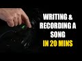 Writing and Recording a Song in 20 minutes with the EVO 4