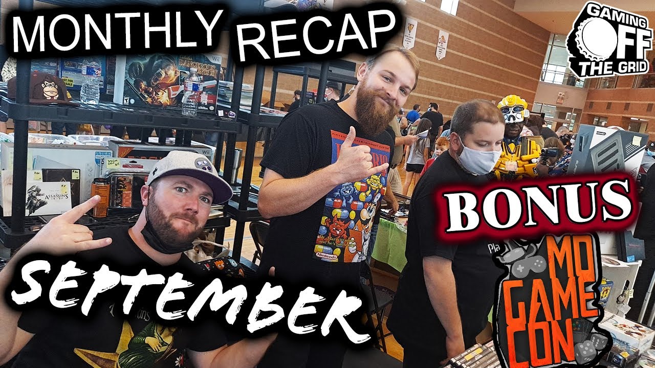 Monthly Recap September 2021 & Mo Game Con 2021 Recap | Gaming Off The Grid