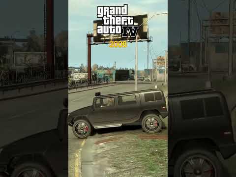 GTA 5 vs GTA 4 -  Physics Comparison #games #gta #shorts