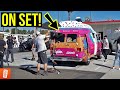 Serving Ice Cream to HOLLYWOOD STARS in the throtl Ice Cream Truck! [Officially on a TV SHOW!]