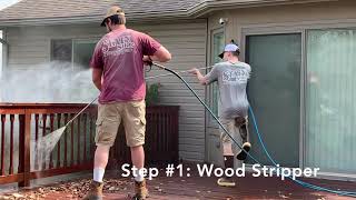 How To Strip & Brighten a Deck screenshot 4