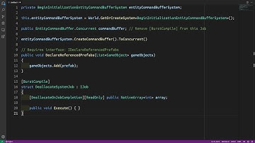 Unity DOTS Snippets 0.0.2