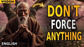 Don't Force Anything in Your Life: Buddhist Zen Story
