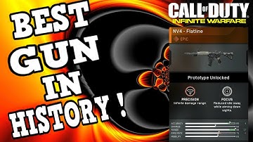 NV4 "FLATLINE" GAMEPLAY! BEST GUN EVER! INFINITE WARFARE EPIC NV4 "FLATLINE