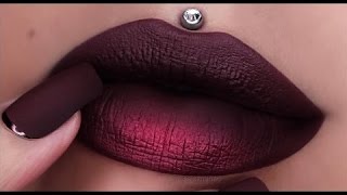 Lipstick Tutorial Compilation October 2016 Amazing Lip Art