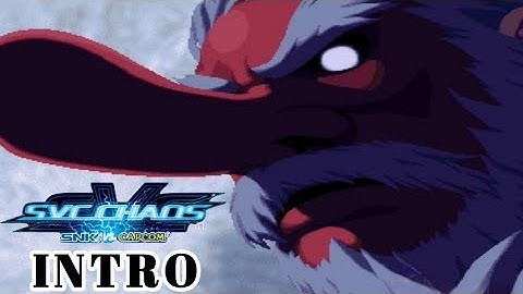 SNK vs Capcom: SVC Chaos - Intro Opening HD Quality