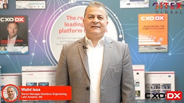 Walid Issa, Senior Manager-Solutions Engineering , MEA at NetApp spoke to CXO DX