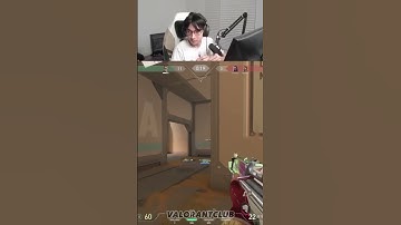 Tenz Chamber with some crazy trigger discipline #valorant #shorts