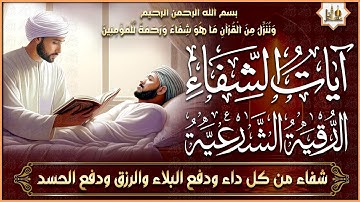 آيات الشفاء من كل داء بإذن الله رب الأرض والسماء مع الدعاء - رقية لكل الأمراض إسمعها بإذن الله تشفى
