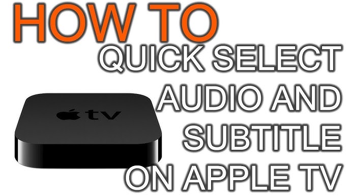 Apple Tv Have Closed Caption Youtube