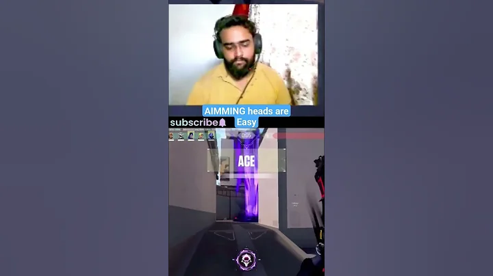 AIMMING heads are Easy #shorts #valorant #ace