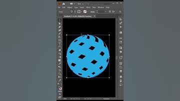 Strand Sphere | Adobe Illustrator Tips & Tricks | Illustrator in One Min | #yt #shorts