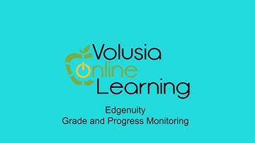 Checking Student Progress in Edgenuity