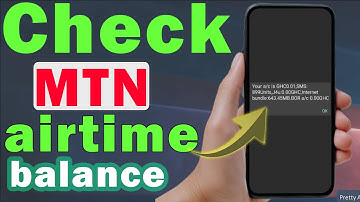 How to check mtn airtime balance (step by step)