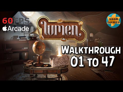 Lumen.: Level 1 To 47 - 3 Stars , Apple Arcade Walkthrough By (Lykkegaard Europe)