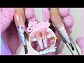 Uñas efecto SLIME de Unicornio (tornasol) 💅🏼✨CONSEJO para EVITAR ENSUCIAR el MONOMERO