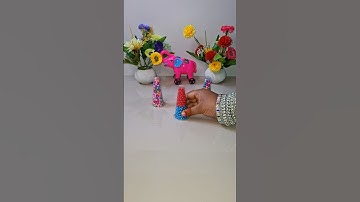 Satisfying reverse beads, ASMR, Beads, Marble ❤️🧡💜 #asmr #satisfying #reverse #beads #shorts