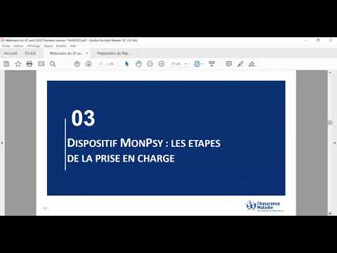 Replay Webinaire CPAM de Paris - Dispositif Mon Psy