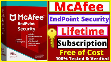 How To Get McAfee EndPoint Security for Free Lifetime Subscription - 2021 | Genuine free McAfee
