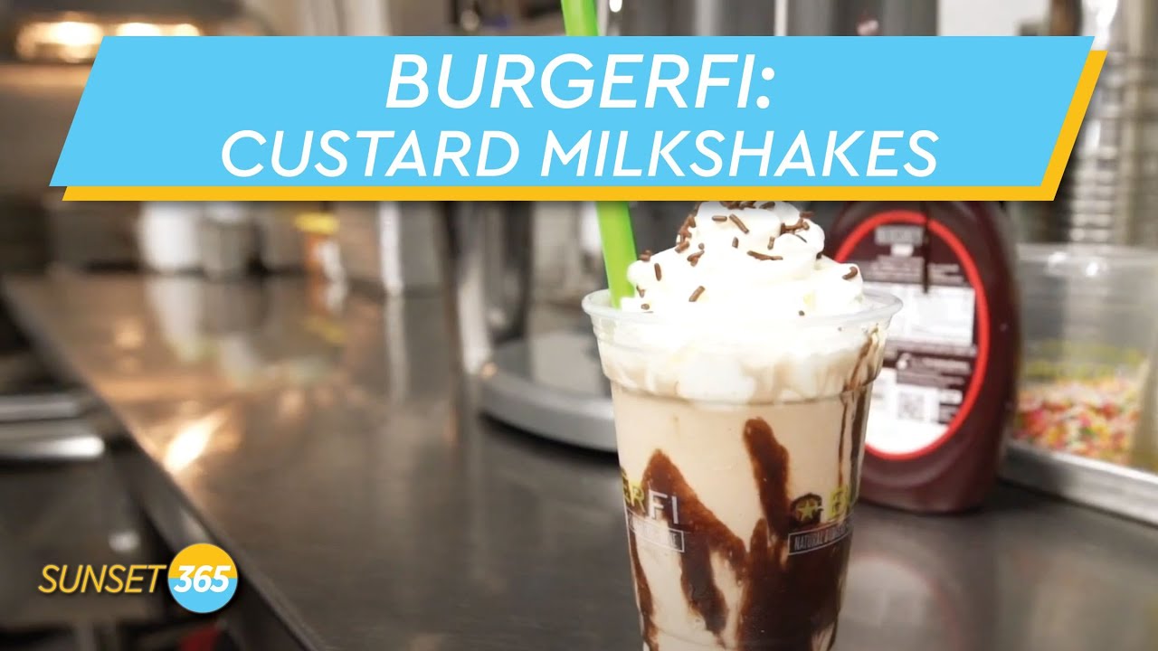 Sunset 365 I Fresh Made Frozen Custard Milkshake BurgerFi in Kissimmee