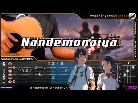 Kimi-no-Na-wa-(Your-name)---Nandemonaiya---RADWIMPS---Fingers