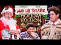 Holiday Mad Lib Theater with Chris Pratt and John Cena | The Tonight Show Starring Jimmy Fallon