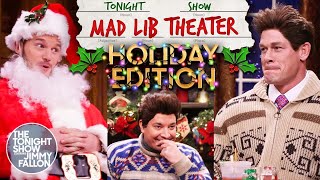 Holiday Mad Lib Theater with Chris Pratt and John Cena | The Tonight Show Starring Jimmy Fallon Wealth