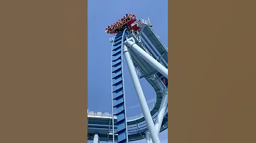 Does this ROLLER COASTER DROP scare you? #shorts