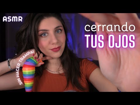 ASMR • Con tus OJOS CERRADOS ✨ Baja el móvil y haz LO QUE DIGO