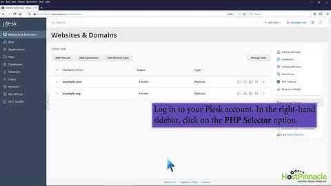 How to Enable the Mailparse Extension of PHP Using CloudLinux Selector in Plesk   HostPinnacle