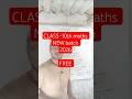 #CLASS -10TH MATHS NEW BATCH 2026 FREE