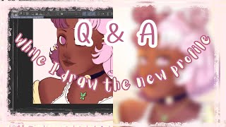˚ʚ Q & A / Speedpaint ɞ˚ ╰┈➤ age regression