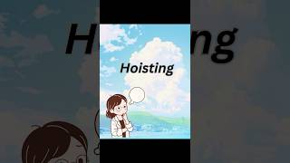 Hoisting in JS